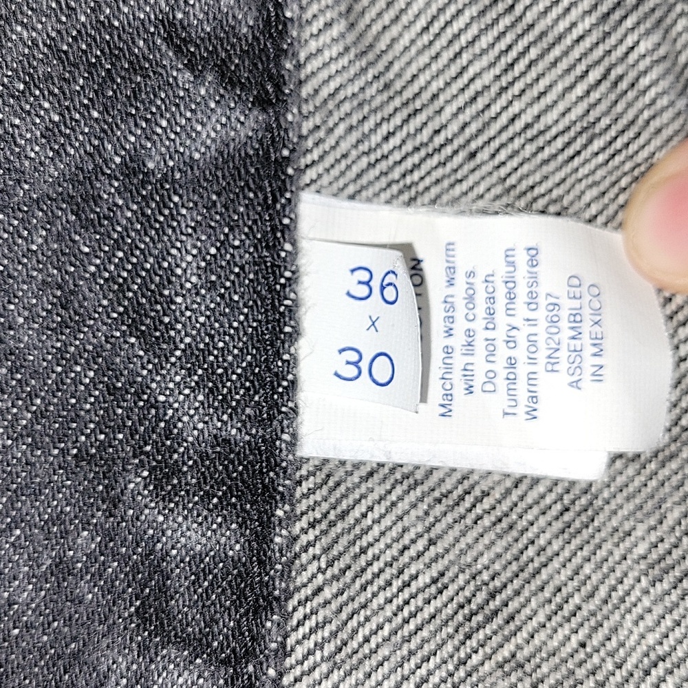 Vintage Dickies Branders Black Denim Jeans  36X30 🔥 Nice Fade - Picture 8 of 15